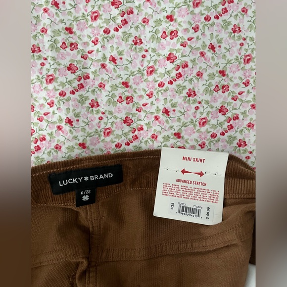 Lucky Brand Brown Mini Skirt - Picture 3 of 3